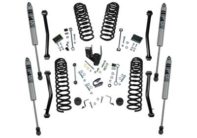 Superlift - Superlift 4" Suspension Lift Kit-Fox Shocks, for Wrangler JL 2dr. 4WD; K186F