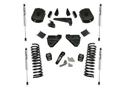 Superlift - Superlift 4" Suspension Lift Kit-Fox Shocks, for 14-18 Ram 2500 4WD; K124F