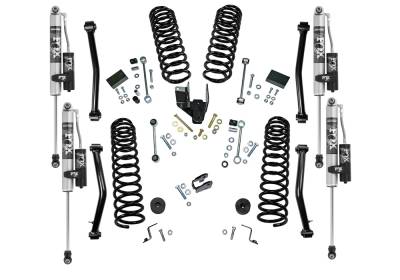 Superlift - Superlift 4" Suspension Lift Kit-Fox Shocks, for Wrangler JL 2dr.; K186FX