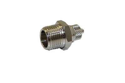 Snow Performance - Snow Performance 3/8" NPT to 1/4" Quick Connect Reservoir Fitting; SNO-82081R