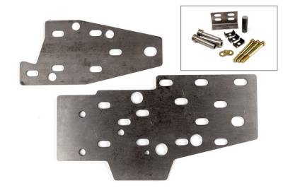 JKS - JKS Suspension Weld-On HD Chassis Frame Reinforcement Plates; JKSOGS960