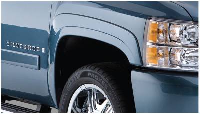 Bushwacker - Bushwacker OE Style Front Fender Flares-Black, Silverado; 40079-02