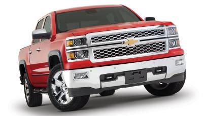 Bushwacker - Bushwacker OE Style Front/Rear Fender Flares-Black, Silverado; 40956-02