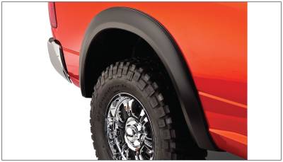 Bushwacker - Bushwacker Extend-a-Fender Fender Flares-Black, for Dodge Ram; 50902-11