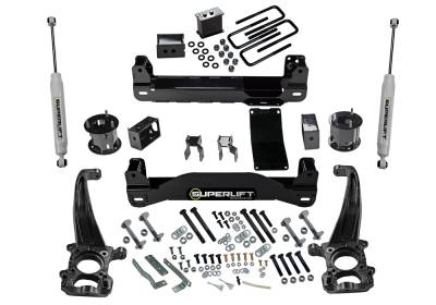 Superlift - Superlift 4.5' Suspension Lift Kit-SR Shocks , 04-08 Ford F-150 4WD; K173