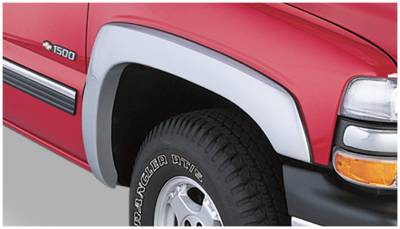 Bushwacker - Bushwacker OE Style Front Fender Flares-Black, Silverado; 40033-02