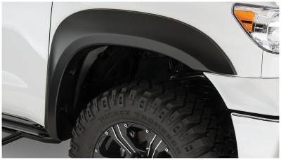 Bushwacker - Bushwacker Extend-a-Fender Front Fender Flares-Black, for Tundra; 30035-02