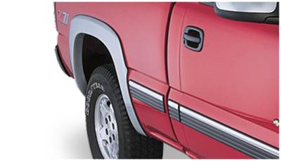 Bushwacker - Bushwacker OE Style Rear Fender Flares-Black, Silverado; 40034-02