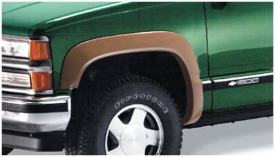 Bushwacker - Bushwacker Extend-a-Fender Front Fender Flares-Black, GM C/K Truck; 40007-01