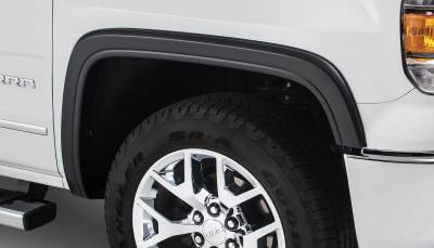 Bushwacker - Bushwacker OE Style Front Fender Flares-Black, GMC Sierra; 40123-02