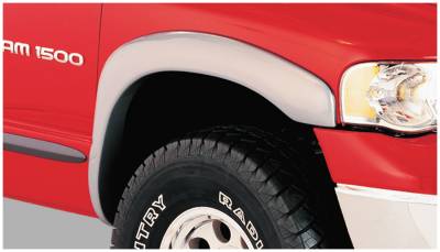 Bushwacker - Bushwacker OE Style Front Fender Flares-Black, for Dodge Ram; 50015-02