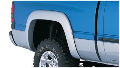 Bushwacker - Bushwacker OE Style Rear Fender Flares-Black, for Dodge Ram; 50012-02