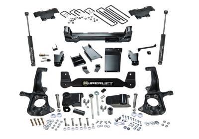 Superlift - Superlift 6" Suspension Lift Kit-SR Shocks, Silverado/Sierra HD 4WD; K150