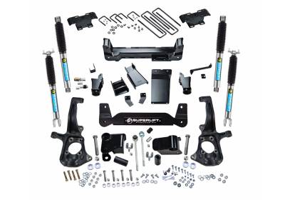 Superlift - Superlift 6" Suspension Lift Kit-Bilstein Shocks, Silverado/Sierra HD; K150B