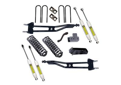 Superlift - Superlift 4" Suspension Lift Kit-SR Shocks , 80-96 Ford F-150 4WD; K555