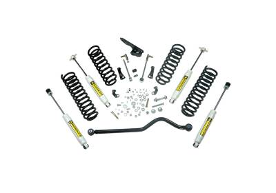 Superlift - Superlift 4" Suspension Lift Kit-SR Shocks , for 07-18 Wrangler JK 2dr; K905