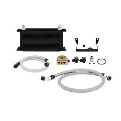 Mishimoto - Mishimoto MMOC-WRX-06TBK Oil Cooler Kit Thermostatic Incl Mounting Hardware