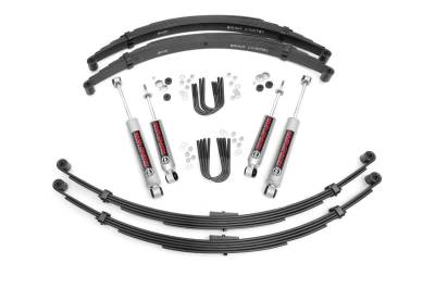 Rough Country Suspension Systems - Rough Country 2.5" Suspension Lift Kit, 71-73 International Scout II 4WD; 83530