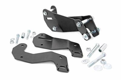 Rough Country Suspension Systems - Rough Country Front Control Arm Relocation Kit 3.5"-6", for Wrangler JK; 110600