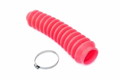 Rough Country Suspension Systems - Rough Country Polyurethane Shock Absorber Dust Boot-EACH, Pink; 87173