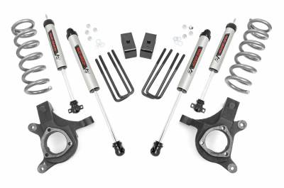 Rough Country Suspension Systems - Rough Country 4.5" Suspension Lift Kit, 99-06 Silverado/Sierra 1500 RWD; 23970