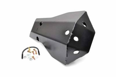 Rough Country Suspension Systems - Rough Country Dana 44 Rear Differential Skid Plate-Black, for Wrangler JK; 799