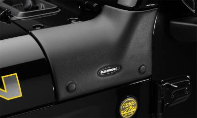 Bushwacker - Bushwacker Trail Armor Side Cowl Guards-Black, for Jeep JL/JT; 76129