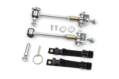 Zone Offroad Products - Zone Offroad ZONJ5451 Front  Quick Disconnect Sway Bar Links for 0-2" Lift