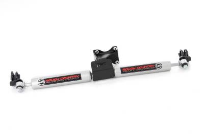 Rough Country Suspension Systems - Rough Country N3 Dual Steering Stabilizer 2"-8" Lift, for Jeep JK; 8734930