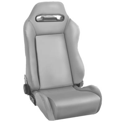 Rugged Ridge - Rugged Ridge 13405.09 Sport Front Seat Reclinable Gray for CJ & Wrangler