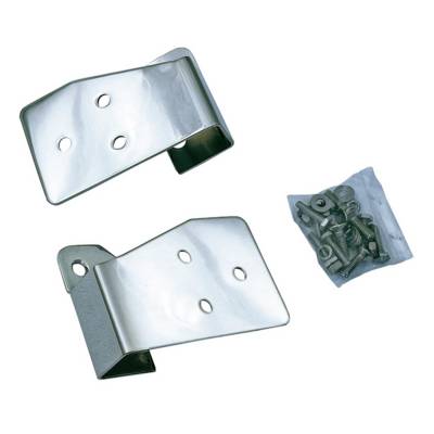 Rugged Ridge - Rugged Ridge 11026.03 Mirror Relocation Brackets Stainless Steel