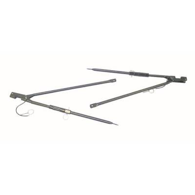 Rugged Ridge - Rugged Ridge 11251.02 Adjustable Soft Top Spreader Bar for WRANGLER YJ