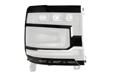 Morimoto - Morimoto LF542.B  XB Headlight Grille Trim Bezels-Black-Pair
