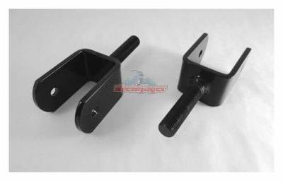 Steinjager - Steinjager Front Upper Control Arm Clevis-Black, Pair for Wrangler TJ; J0030251