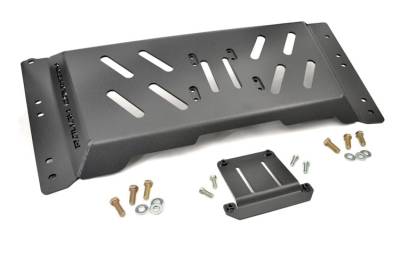 Rough Country Suspension Systems - Rough Country High Clearance Belly Pan Skid Plate, for Wrangler TJ Auto; 1126