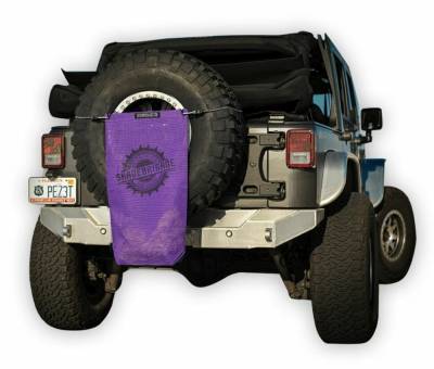 SpiderWebShade - SpiderWebShade Mesh Trail Storage Bag-Purple; SWS-TRLSAC-01-PRP