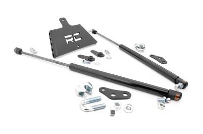 Rough Country Suspension Systems - Rough Country Hydraulic Hood Support Strut Kit, for Wrangler TJ; 1151