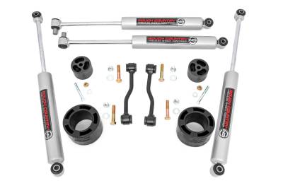 Rough Country Suspension Systems - Rough Country 2.5" Suspension Leveling Kit, for Gladiator JT 4WD; 63430A