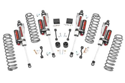 Rough Country Suspension Systems - Rough Country 2.5" Suspension Lift Kit, for 18-23 Wrangler JL 4dr 4WD; 67750