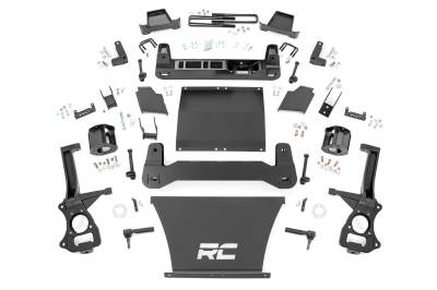 Rough Country Suspension Systems - Rough Country 6" Suspension Lift Kit, 19-24 Silverado/Sierra 1500 4WD ARC; 29900