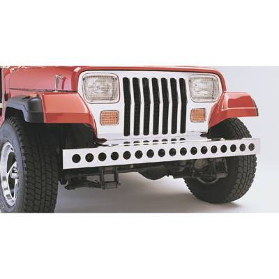 Rugged Ridge - Rugged Ridge 11107.02 Stainless Steel Front Bumper for Jeep Wrangler