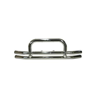 Rugged Ridge - Rugged Ridge 11520.01 3-Inch Stainless Steel Front Tube Bumper for 55-06 Jeep