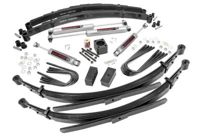 Rough Country Suspension Systems - Rough Country 6" Suspension Lift Kit, 88-91 GM K3500 4WD; 249.20