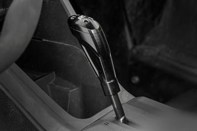 Rough Country Suspension Systems - Rough Country Billet Shifter Handle-Black, for Polaris RZR PRO XP; 93074
