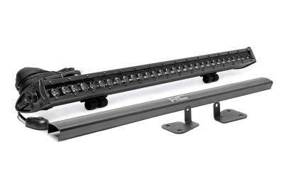 Rough Country Suspension Systems - Rough Country Hood Mount 30" LED Light Bar Kit, for Mahindra Roxor; 99003