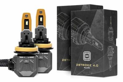 Morimoto - Morimoto 2Stroke 4.0 LED H8/H9/H11 Headlight Bulb, White-EACH; LED2020