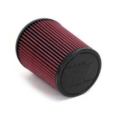 Cold Air Inductions - Cold Air Inductions Replacement Oiled Air Filter-Red; CF-7350