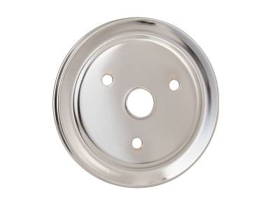 Mr Gasket - Mr. Gasket 4972 Chrome Plated Steel Crankshaft Pulley