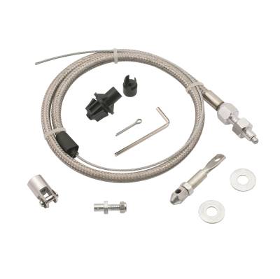 Mr Gasket - Mr. Gasket 5657 Steel Braided Throttle Cable Kit