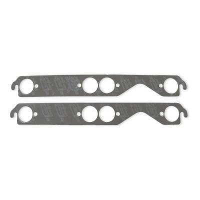Mr Gasket - Mr. Gasket 5902 Ultra Seal Exhaust Gasket Set Round Port 1.63 in. Port Dia.